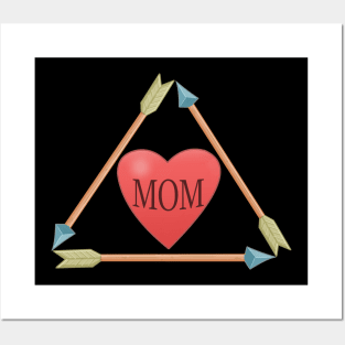 Mom T-Shirt Posters and Art